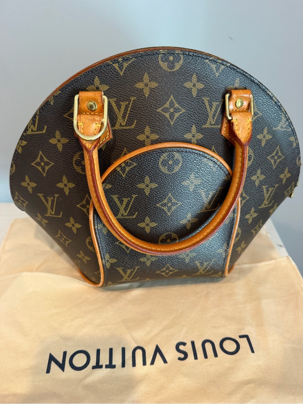 Authentic Vintage Louis Vuitton Monogram Ellipse PM Satchel Bag - Picture 3 of 7